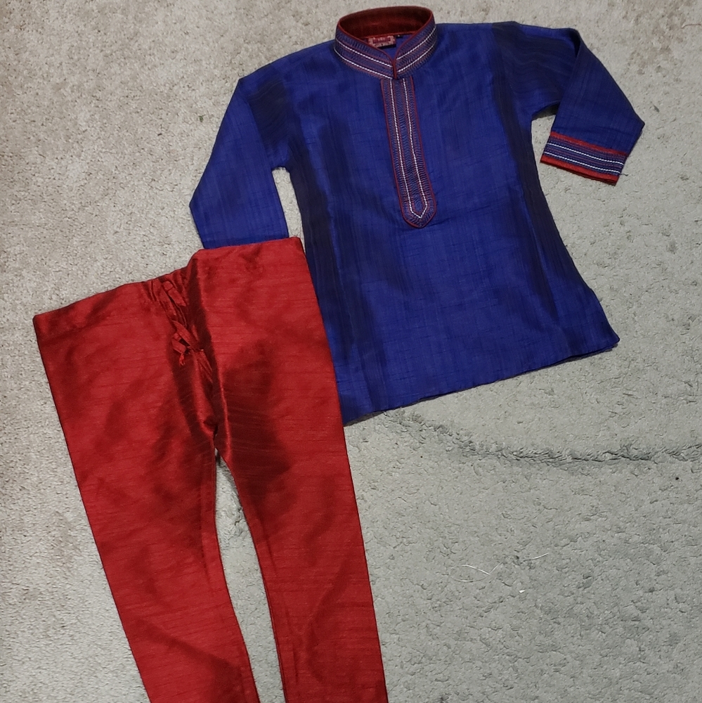 NWOT traditional Kurtha set for 1 year old boy